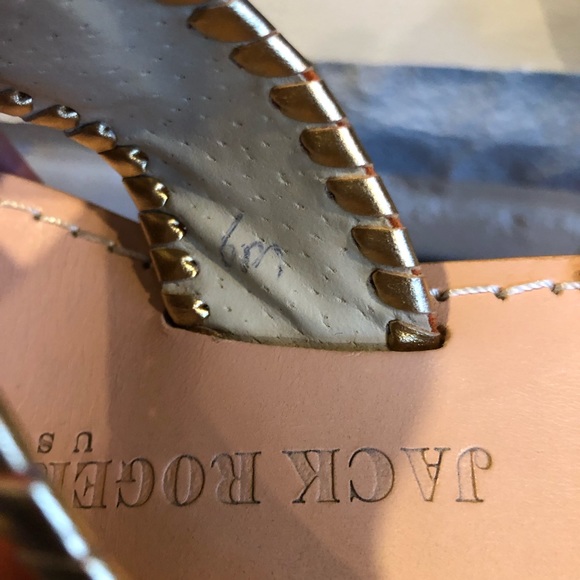 Jack Rogers Coral Wedge Sandals - Picture 3 of 4